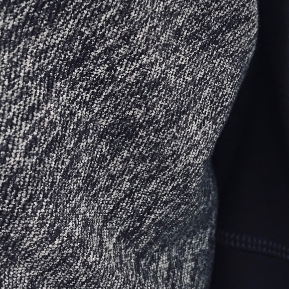 Lululemon Barre Pulse Pant Flare Two Fabrics Block Denim Plum Stretch High Waist - Picture 16 of 16